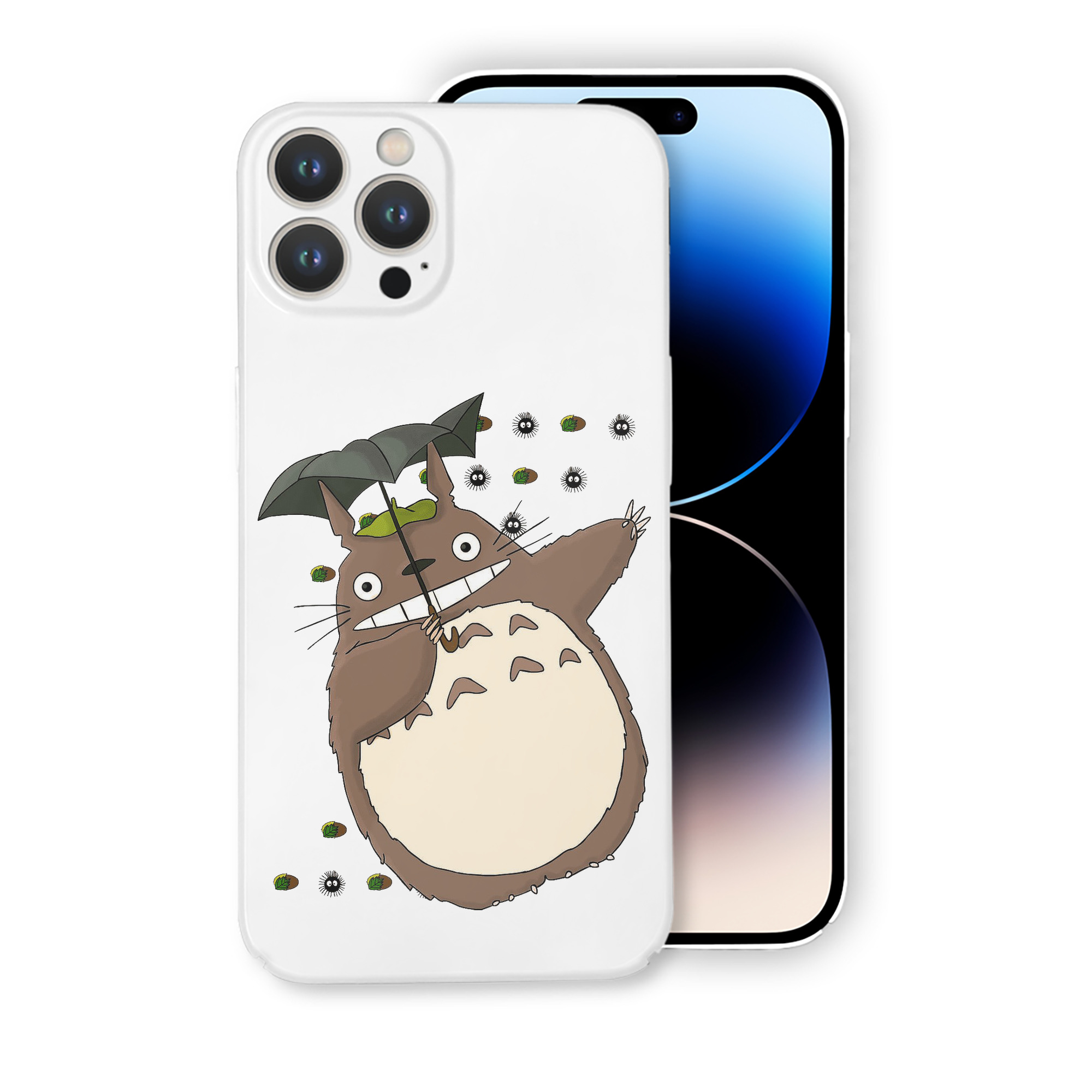 （画像用） となりのトトロ 草壁メイ 草壁サツキ My Neighbor Totoro Satsuki Kusakabe Mei Kusakabe 【iPhone 14シリーズ対応】ハードケース